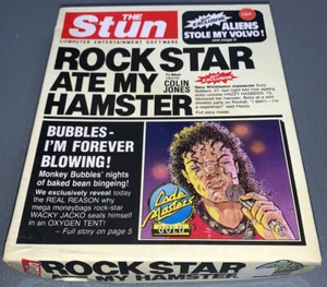 ROCK STAR ATE MY HAMSTER - Commodore 64 / 128 - RARE BIG BOX DISK VERSION - Picture 1 of 6