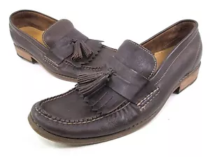 COLE HAAN AIR DELANCY SHAWL MEN'S COMFORT LOAFERS LEATHER BROWN US SZ 11 MEDIUM - Picture 1 of 5