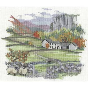 Kit de punto de cruz Countryside Farm de Derwentwater Designs - Imagen 1 de 1