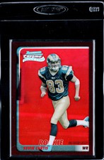 2003 Kevin Curtis  Bowman Chrome Red Refractors  SN235  #122