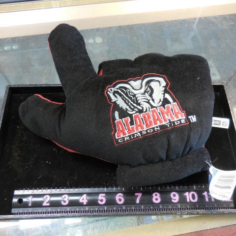 Alabama Crimson Tide RARE Huge Glove Miss Roll Tide Team Fan Swag #1 Big Al Cover