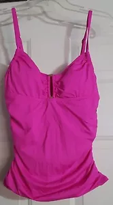 New Womens Orchid Pink APT 9 Tankini Swimsuit Bathing Suit Swim Top Size S Small - Picture 1 of 3