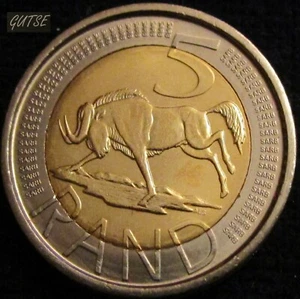 Gutse Sud, 5 Rand 2005, Gnou Noire, Sans Circulaire - Bild 1 von 2
