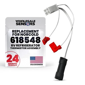 Norcold 618548 Replacement RV Refrigerator Thermistor 24 Month Warranty - Foto 1 di 11