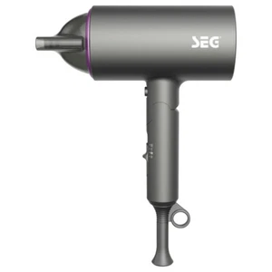 SEG Haartrockner HD2357 Haarfön klappbar Style in Anthrazit Pink 1400W NEU TOP - Bild 1 von 1
