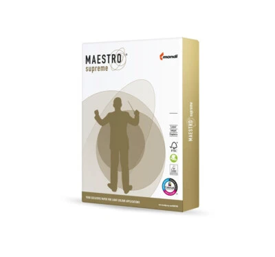 Mondi Maestro supreme 90g/m² DIN-A4 - 500 Blatt weiß Premium Kopierpapier Papier
