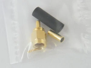 CONNETTORE SMA FEMMINA VOLANTE PER CAVO RG174 / RG316 REVERSE - Imagen 1 de 1