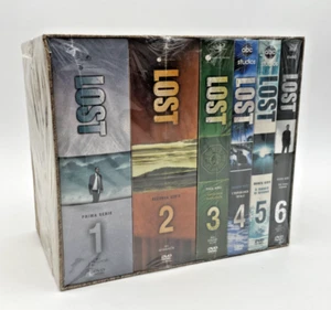 LOST THE COMPLETE SERIES SEASONS 1-6 DVD BOXES SET IN ITALIAN NEW SEALED - Picture 1 of 7