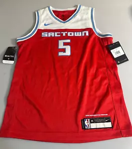 NWT Youth - Sacramento Kings De'Aaron Fox Nike Swingman Jersey #5 - Medium - Picture 1 of 4