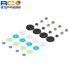 MIP Bypass1 Hi-Flow Pistons, 6-Hole X 1.3mm, 1/8th Scale MIP23400 - Picture 1 of 1