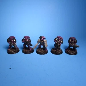 GW Warhammer 40k Space Marine Legion Marines x5 Part Paint i20c - Picture 1 of 1