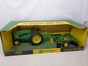 1/16 Ertl Farm Toy  John Deere Model 70 Tractor & Disk Set - Picture 1 of 4