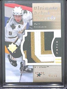 2007-08 Upper Deck Ultimate Collection Hockey Rookie Patch #DT-MN Matt Niskanen 