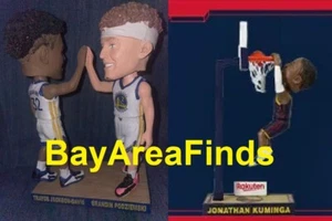 Golden State Warriors Kuminga Brandin Podziemski Trayce Jack-Davis Bobblehead - Imagen 1 de 4