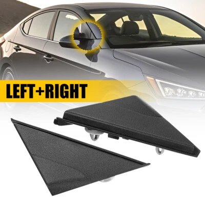 2 угловых накладки на крыло бокового зеркала для Hyundai Elantra 2017-2020 EOA - Изображение 1 из 4