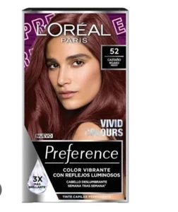 l'oréal paris tinta color para el cabello castaño rojizo medio num 52 - Imagen 1 de 1