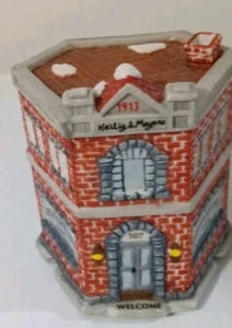 Vintage 1993 Home Town America Weihnachtsdorf Helic & Meter Gebäude Box - Bild 1 von 10