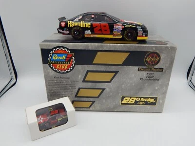 Banco diecast Revell 1997 escala 1/24 y 1:64 Ford Thunderbird #28 Havoline RTC140 Foto 1 de 4