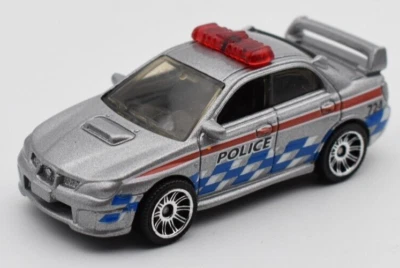 Matchbox Superfast 2008 Subaru Impreza Police silver. #45/2008. unboxed - Image 1 of 3
