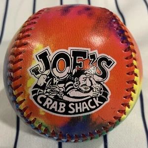 St. Paul Saints Joes Crab Shack Tie Dye SGA Baseball Ball Souvenir Promo - Picture 1 of 6