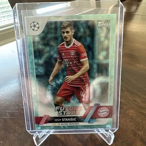 2023 Topps Competiciones de Clubes UEFA JOSIP STANISIC lámina de agua helada 239/399 #16 - Imagen 1 de 3