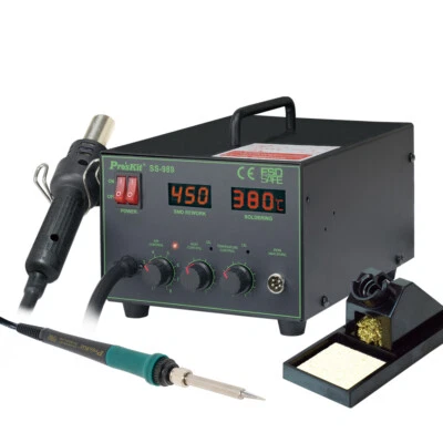 STAZIONE SALDANTE DISSALDANTE DA BANCO ARIA CALDA + STILO SALDANTE  - Immagine 1 di 3