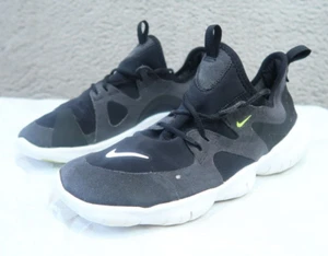 Nike Free RN 5.0 Turnschuhe Damen Kinder UK Größe 5,5 schwarz Volt weiß Turnschuhe - Bild 1 von 9