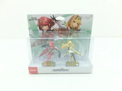 Nintendo amiibo Pyra Mythra Double Set  Super Smash Bros. Homura Hikari 2023 - Image 1 of 4