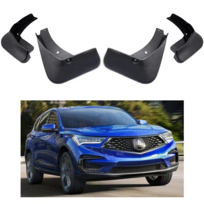 4 peças para-lamas de carro para-lamas protetores contra respingos adequados para 2019-2022 Acura RDX - Imagem 1 de 4