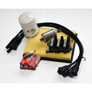 Coil Leads plugs and filter Kit for Ford falcon without IRS AU2 and AU3 4L 6cyl  - Picture 1 of 7