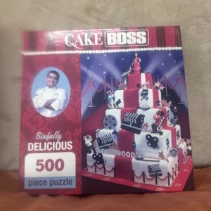Jigsaw Puzzle Munchies Cake Boss Sinfully Delicious 500 pieces NEW - Picture 1 of 4