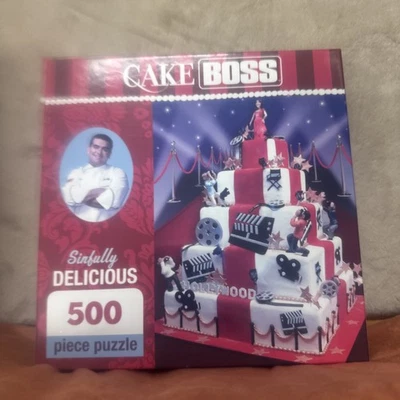 Jigsaw Puzzle Munchies Cake Boss Sinfully Delicious 500 pieces NEW - Image 1 of 4