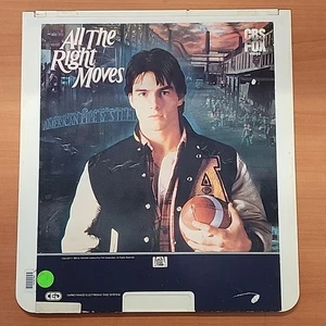 All The Right Moves CED Video Disc Movie TESTED AND WORKING - Bild 1 von 2