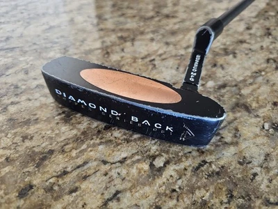 RH 35" Rosasco Mfg. Diamond Back Copper Series DB1 Blade Head Putter Alloy Shaft - Image 1 of 4