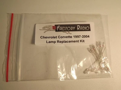 1997 1998 1999 2000 2001 2002 2003 2004 Chevrolet Corvette Radio Light Kit Foto 1 de 3