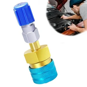 Low Side R1234yf to R-134a Service Quick Coupler With to R12 R134a Kit T4M1 - Picture 1 of 9