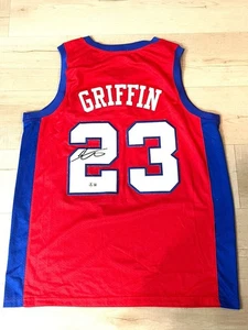 Maglia Blake Griffin firmata a mano Los Angeles Clippers BAS Beckett Cert - Foto 1 di 5