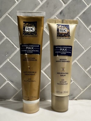 Roc Retinol Correxion MAX Wrinkle Resurfacing System Treatment & Serum 1oz - Image 1 of 4