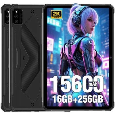 HOTWAV R6 Ultra 4G Outdoor Tablet 15600mAh 16GB+256GB 10.4" Android 13 Dual SIM - Bild 1 von 4
