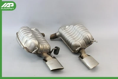 ✅ 08-12 Silenciadores de escape derecho e izquierdo mercedes w204 c300 e350 amg fabricante de equipos originales Foto 1 de 4