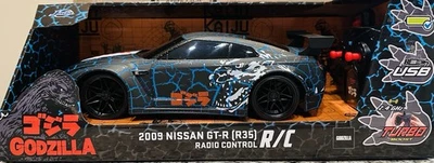 Jada Hollywood Rides 1:16 Godzilla🐲 2009 Nissan GT-R (R35) Radio Controlled Car - Image 1 of 4