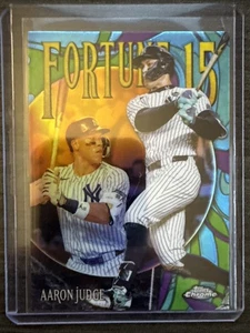 2025 Topps Chrome Aaron Judge Fortune 15 - Bild 1 von 2