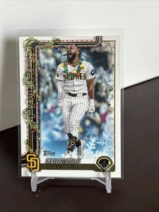 2025 Topps Holiday Fernando Tatis Jr. Lights Necklace Image Variation SP - #H170 - Picture 1 of 2