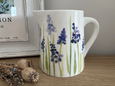 Pretty Grape Hyacinth Design Jug - Image 1 of 2