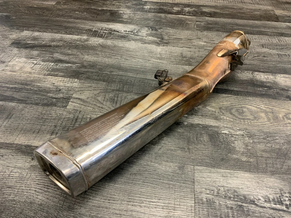 BMW 1987 K100RS K100 RS OEM silenciador escape tubo deslizable (#8C) Foto 1 de 4