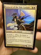 FOIL Samurai Of The Pale Curtain Champions of Kamigawa MTG Card PL