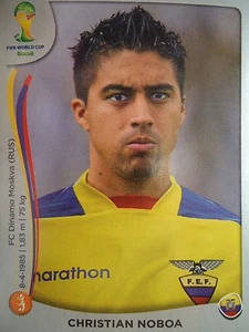 Panini 366 Christian Noboa Ecuador FIFA WM 2014 Brasilien - Bild 1 von 1