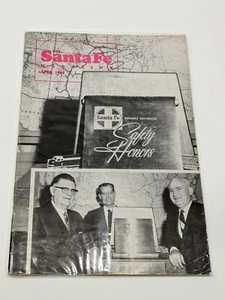 The Santa Fe Magazine abril 1964 Santa Fe Gran División honores de seguridad - Imagen 1 de 2
