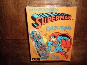 VINTAGE SUPERMAN SUPER POWERS BOP TASCHE SUPERFRIEND SELTEN DC COMIC JLA NEU MIB 1986 - Bild 1 von 12
