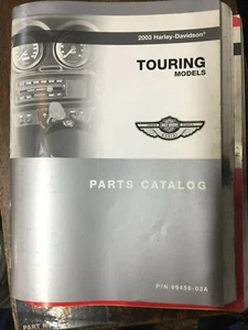  HARLEY-DAVIDSON  BIG TWIN  PARTS BOOK  FOR RESTORATION & REPAIRS GENUINE HDs  - Picture 1 of 7